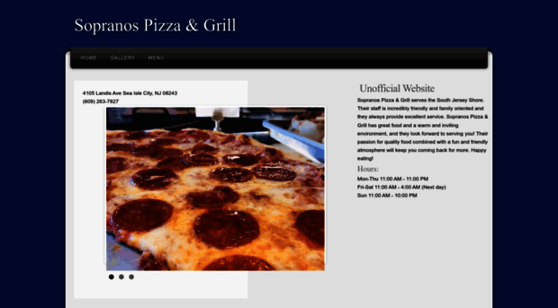 sopranospizzaandgrill.com