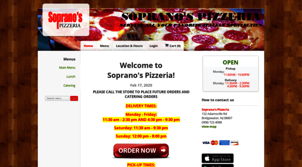 sopranospizzanj.com