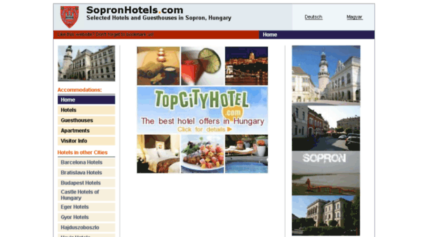 sopronhotels.com