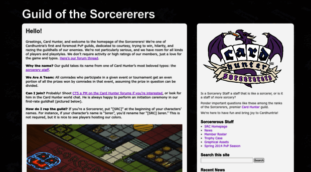 sorcererers.dotq.org