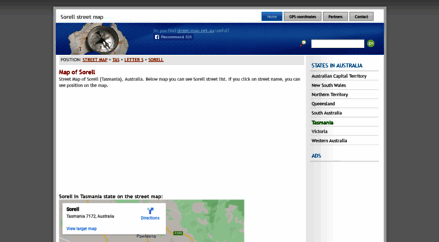 sorell-tas.street-map.net.au