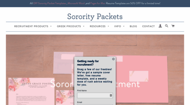 sororitypackets.com