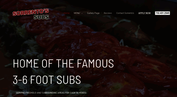 sorrentossubs.com