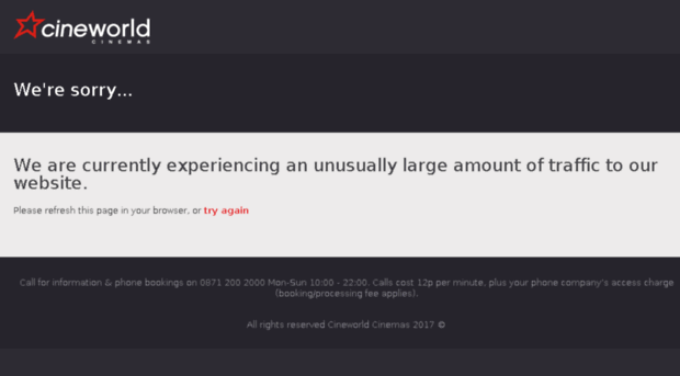 sorry.cineworld.co.uk