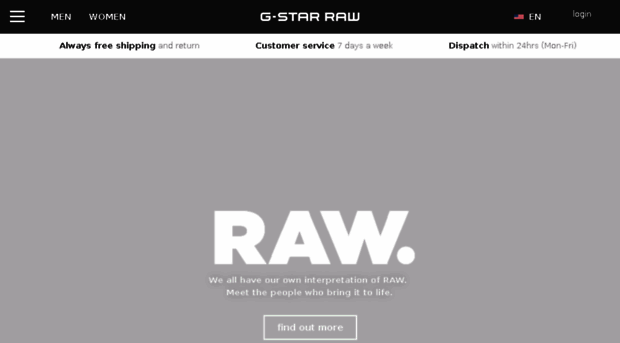 sorry.g-star.com