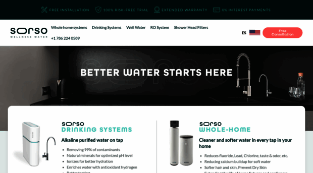 sorsowater.com