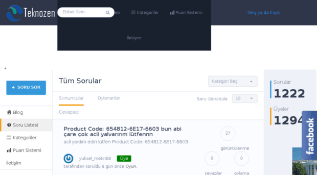 sorucevap.teknozen.net
