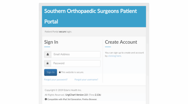 sos-ortho.omedixpatientportal.com