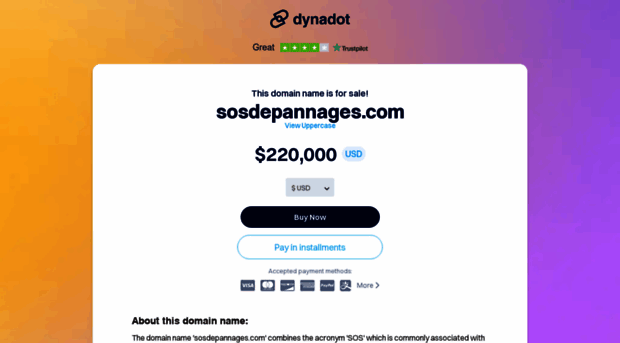 sosdepannages.com