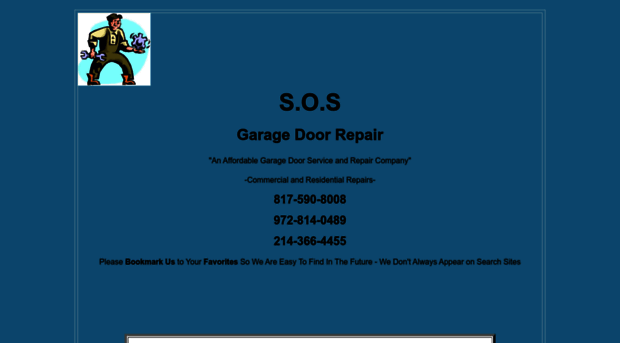 sosgaragedoors.com