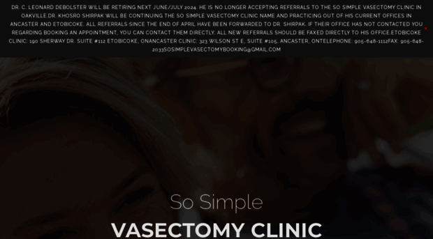 sosimplevasectomy.com