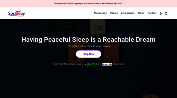 sosleepymattress.com