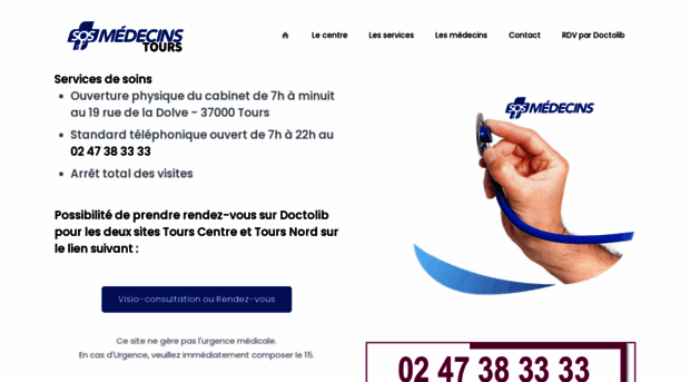 sosmedecins37.fr