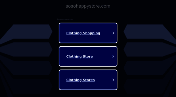 sosohappystore.com