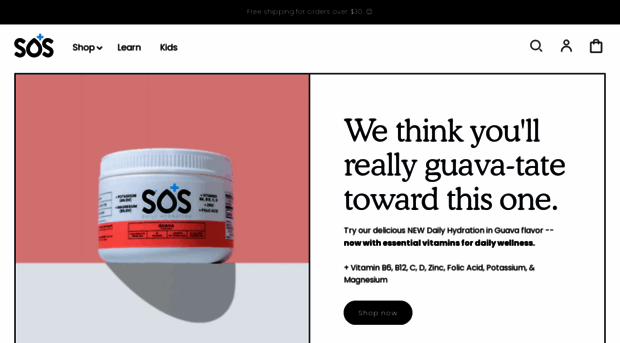 sosrehydrate.com