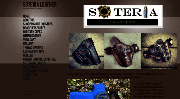 soterialeather.com