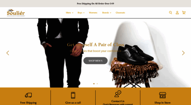 souliershoes.com