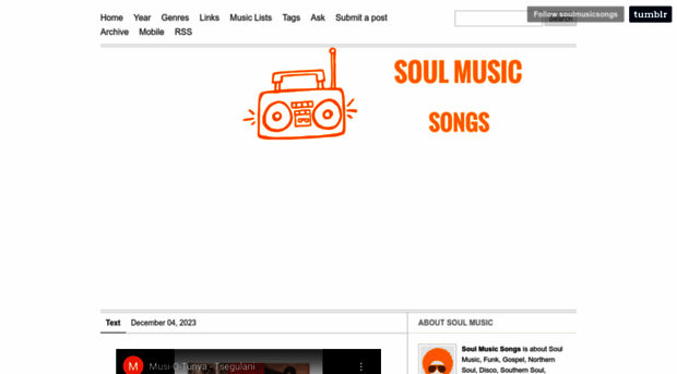 soulmusicsongs.com