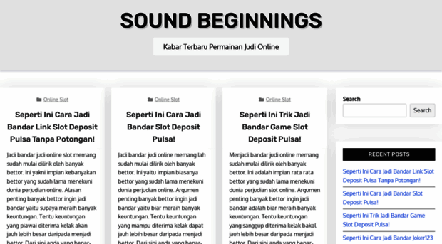 sound-beginnings.com