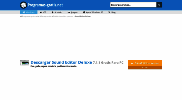 sound-editor-deluxe.programas-gratis.net