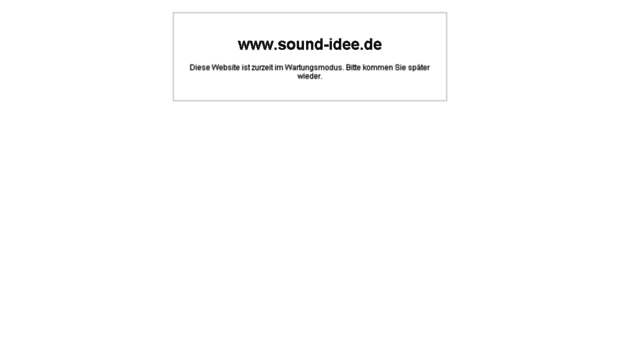 sound-idee.de