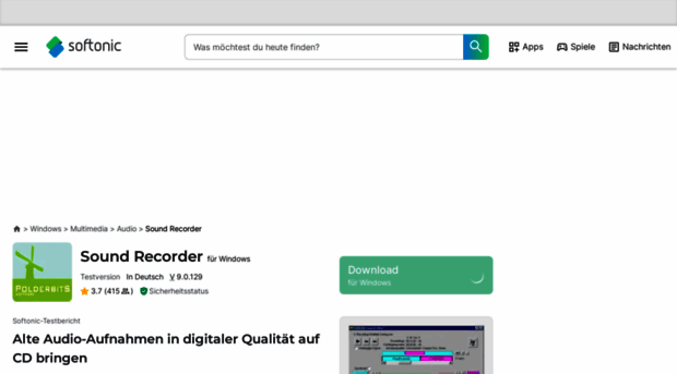 sound-recorder.softonic.de