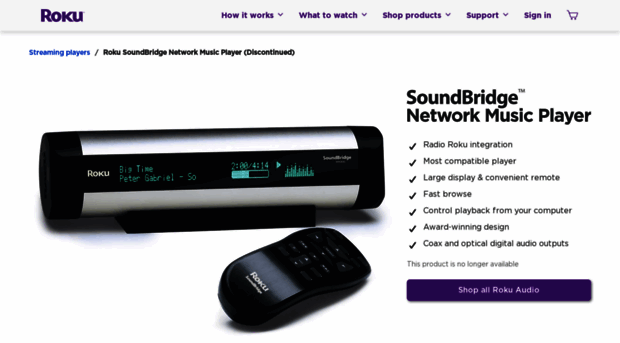 soundbridge.roku.com