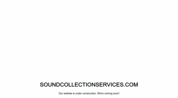 soundcollectionservices.com