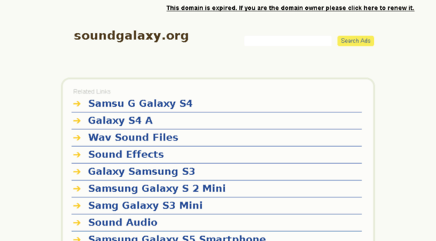 soundgalaxy.org