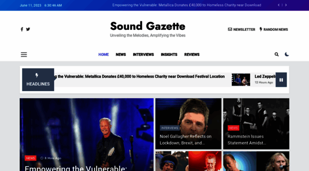 soundgazette.com