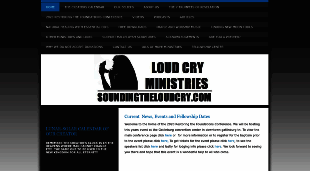 soundingtheloudcry.com