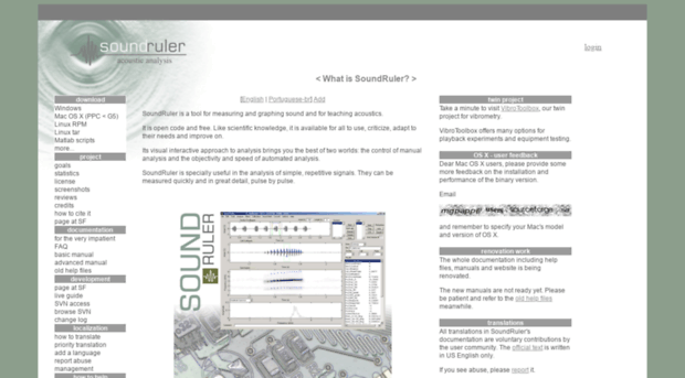 soundruler.sourceforge.net
