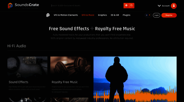 Download Free Sound Effects & Royalty Free Music // SoundsCrate