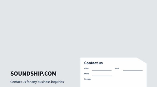 soundship.com