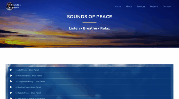 soundsofpeace.com