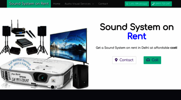 soundsystemonrent.in