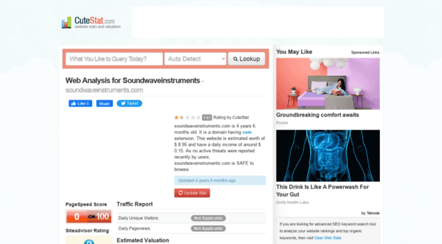 soundwaveinstruments.com.cutestat.com