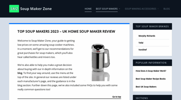 soupmakerzone.com