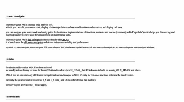 sourcenav.sourceforge.net
