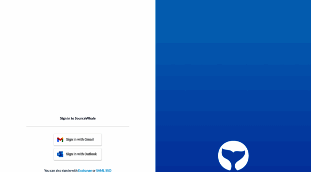 sourcewhale.app - SourceWhale | Sign In - Source Whale