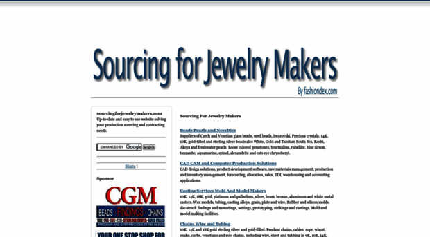 sourcingforjewelrymakers.com