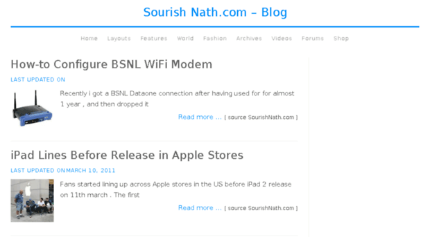 sourishnath.com
