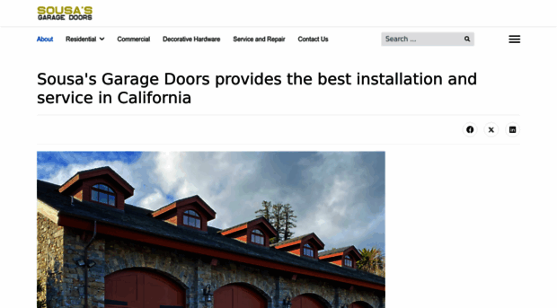 sousasgaragedoors.com