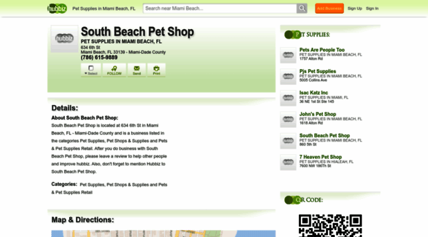 south-beach-pet-shop.hub.biz