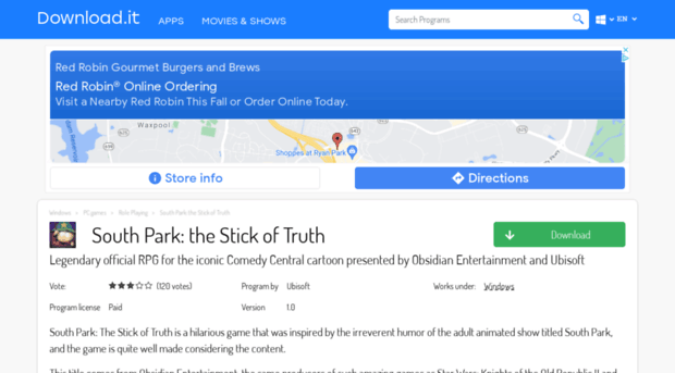 south-park-the-stick-of-truth.jaleco.com