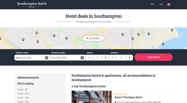 southampton-hotels.co.uk