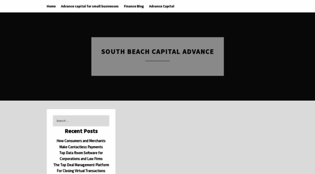 southbeachcapitaladvance.com
