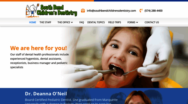 southbendchildrensdentistry.com