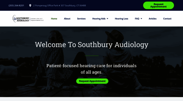 southburyaudiology.com