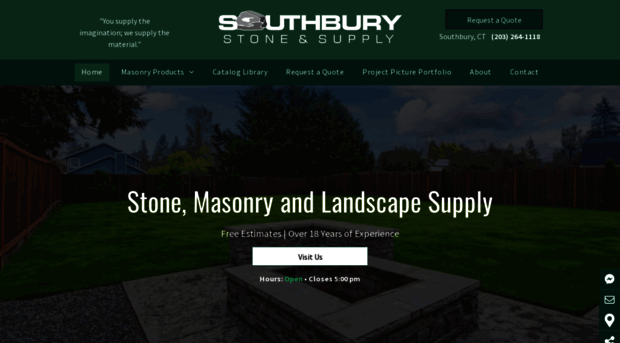 southburystoneandsupply.com